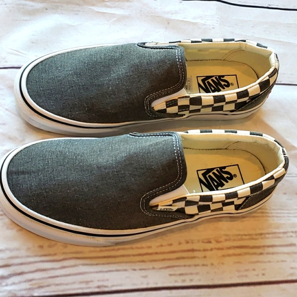 Vans Checkerboard Slip-on Shoes - Picture 1 of 8